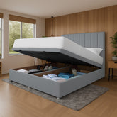 Madrid End Lift Ottoman Divan Bed - Ottoman - Midas Beds